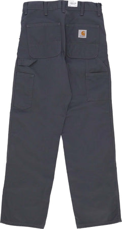 CARHARTT-WIP-Pantalone-Lungo-Uomo-Double-Knee-Pant-Zeus-Rinsed-da-uomo