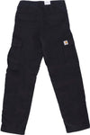 CARHARTT-WIP-Pantalone-Lungo-Uomo-Regular-Cargo-Pant-Black-Rinsed-da-uomo