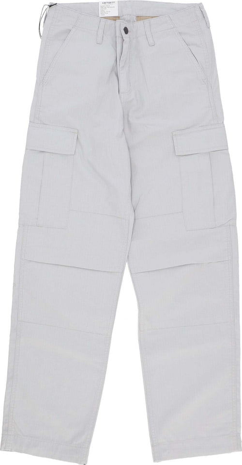 CARHARTT-WIP-Pantalone-Lungo-Uomo-Regular-Cargo-Pant-Sonic-Silver-Rinsed-da-uomo