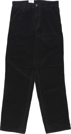 CARHARTT-WIP-Pantalone-Lungo-Uomo-Single-Knee-Pant-Black-Rinsed-da-uomo