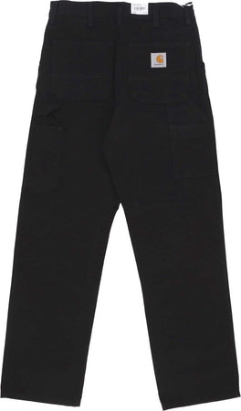 CARHARTT-WIP-Pantalone-Lungo-Uomo-Single-Knee-Pant-Black-Rinsed-da-uomo