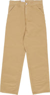 CARHARTT-WIP-Pantalone-Lungo-Uomo-Single-Knee-Pant-Bourbon-Garment-Dyed-da-uomo