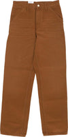 CARHARTT-WIP-Pantalone-Lungo-Uomo-Single-Knee-Pant-Deep-H-Brown-Aged-Canvas-da-uomo