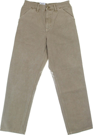 CARHARTT-WIP-Pantalone-Lungo-Uomo-Single-Knee-Pant-Dusty-H-Brown-Faded-da-uomo