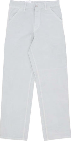 CARHARTT-WIP-Pantalone-Lungo-Uomo-Single-Knee-Pant-Sonic-Silver-Garment-Dyed-da-uomo