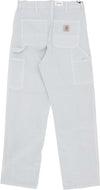CARHARTT-WIP-Pantalone-Lungo-Uomo-Single-Knee-Pant-Sonic-Silver-Garment-Dyed-da-uomo