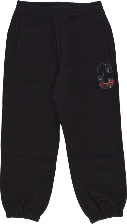 CARHARTT-WIP-Pantalone-Tuta-Felpato-Uomo-Wiles-Sweat-Pant-Black-da-uomo