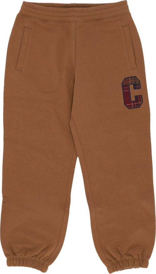 CARHARTT-WIP-Pantalone-Tuta-Felpato-Uomo-Wiles-Sweat-Pant-Hamilton-Brown-da-uomo