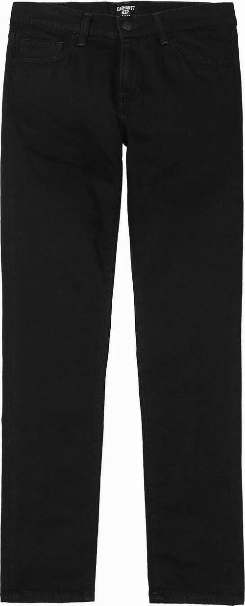 Carhartt Wip Rebel Pant Jeans Nero Uomo Gamba Stretta in Fondo Jeans Neri Uomo Moda/Uomo/Abbigliamento/Jeans Snotshop - Roma, Commerciovirtuoso.it