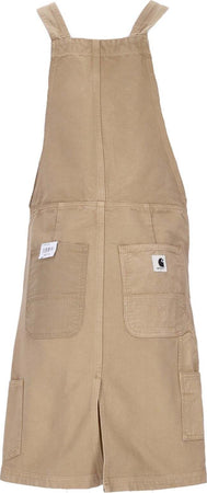 CARHARTT-WIP-Salopette-Donna-Medley-Dress-Brown-Garment-Dyed-da-donna