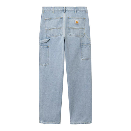CARHARTT WIP carhartt wip single knee pant - blue heavy stone bleached da uomo
