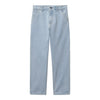 CARHARTT WIP carhartt wip single knee pant - blue heavy stone bleached da uomo