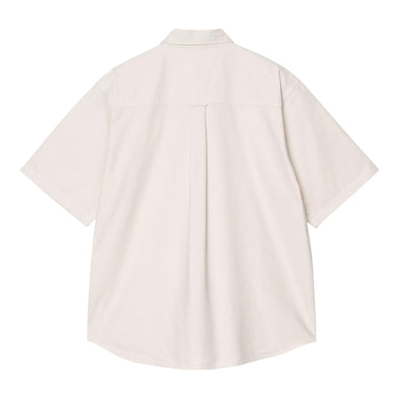 CARHARTT WIP carhartt wip s/s braxton shirt - fleur de sel / wax da uomo