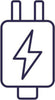 Carica-Batterie-Bianco-(Cavo-Usb-Escluso)-Per-Serie-Kosmo-Estia-Konda