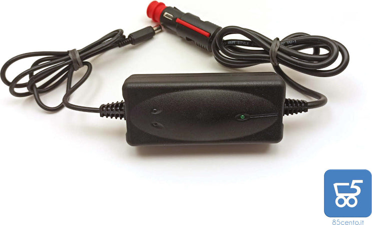 Caricabatteria alimentatore accendisigari auto 12V notebook Toshiba Tecra Satellite PX1042E-1NPO 72W 15V 4A Spinotto 6mmx3mm