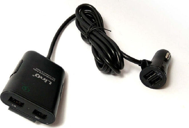Caricabatteria Auto 4 Porte Usb Cavo Estensibile 36w Ricarica Veloce 8.4a C-9v44 Elettronica/Cellulari e accessori/Accessori/Caricabatterie/Caricabatterie da auto Trade Shop italia - Napoli, Commerciovirtuoso.it