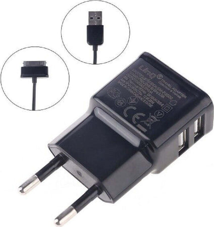 Caricabatteria Casa 2 Usb 2.1a Sm-p2000 Per Samsung Galaxy Tab P1000 P3100 P5100 Elettronica/Informatica/Accessori/Accessori per Tablet PC/Caricatori e Adattatori Trade Shop italia - Napoli, Commerciovirtuoso.it