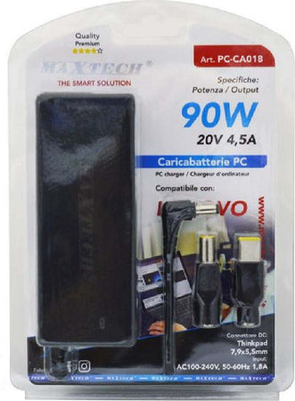 Caricabatteria Pc Adattatore Alimentatore 90w Pc-ca018 Compatibile Lenovo Thinkpad Informatica e Videogiochi > Accessori PC > Alimentatori Notebook Trade Shop italia - Napoli, Commerciovirtuoso.it