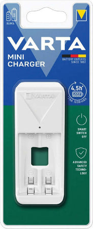 CARICABATTERIA-PILE-RICARICABILI-doppio-alloggiamento-Varta