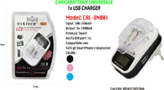 Caricabatteria Universale Caricatore Lcd Usb Per Cellulare Fotocamera Maxtech Cal-on001 Caricabatteria Trade Shop italia - Napoli, Commerciovirtuoso.it