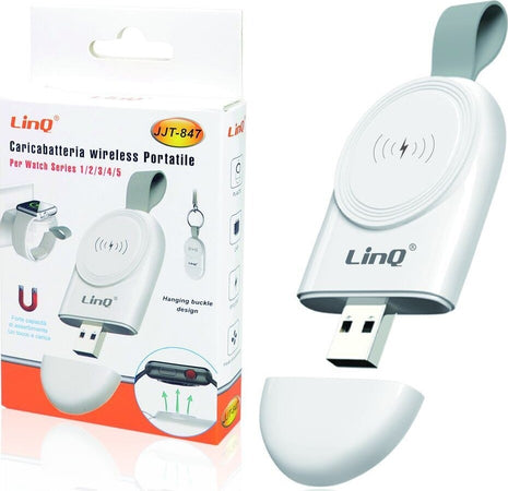 Caricabatteria Wireless Portatile Magnetico Usb Per Watch 1 2 3 4 5 2a Jjt-847 Elettronica/Cellulari e accessori/Accessori/Supporti Trade Shop italia - Napoli, Commerciovirtuoso.it