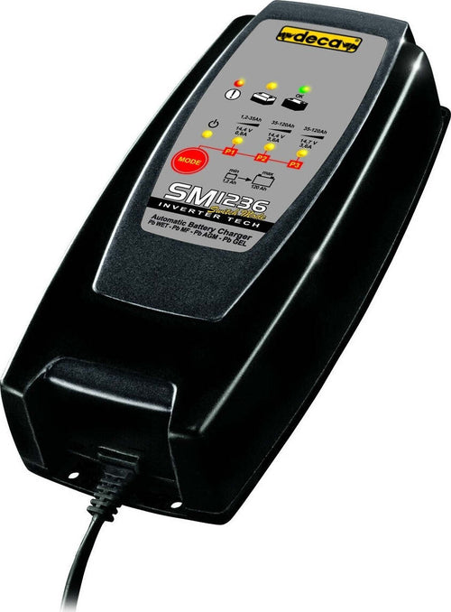 CARICABATTERIE 1.2AH A 120A DECA SM1236 PER MOTO e AUTO di piccola/media cc 12V Auto e Moto/Attrezzi per veicoli/Attrezzi per batteria/Caricabatterie Trade Shop italia - Napoli, Commerciovirtuoso.it