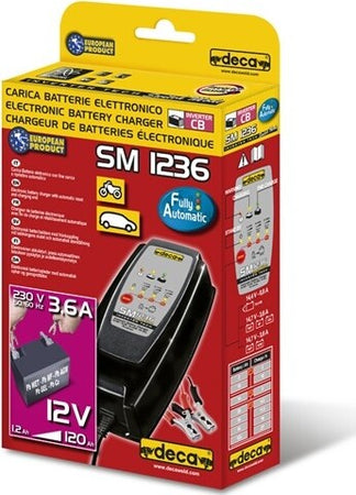 CARICABATTERIE 1.2AH A 120A DECA SM1236 PER MOTO e AUTO di piccola/media cc 12V Auto e Moto/Attrezzi per veicoli/Attrezzi per batteria/Caricabatterie Trade Shop italia - Napoli, Commerciovirtuoso.it