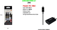 Caricabatterie 2x1 5pin Per Samsung Galaxy Series Smartphone 5v/1a Maxtech Ms-t002 Elettronica/Cellulari e accessori/Accessori/Caricabatterie/Caricabatterie da muro Trade Shop italia - Napoli, Commerciovirtuoso.it