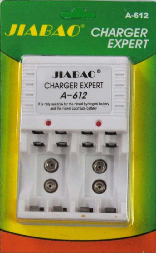 CARICABATTERIE A-612 PER PILE RICARICABILI AA STILO AAA MINI STILO BATTERIE 9 V Elettronica/Pile e caricabatterie/Pile ricaricabili Trade Shop italia - Napoli, Commerciovirtuoso.it
