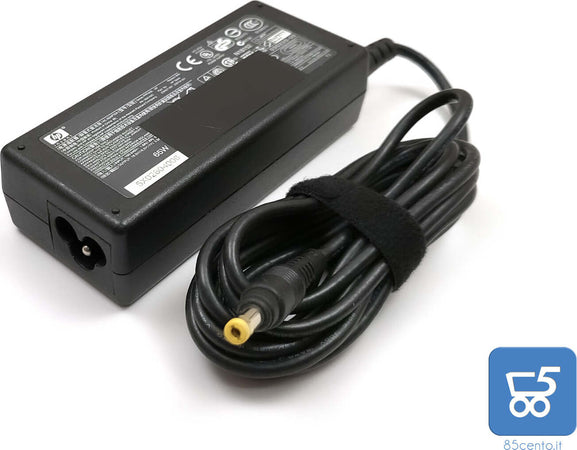 Caricabatterie Alimentatore ORIGINALE HP 65W 18.5V 3.5A Spinotto 4.8mm x 1.7mm Usato