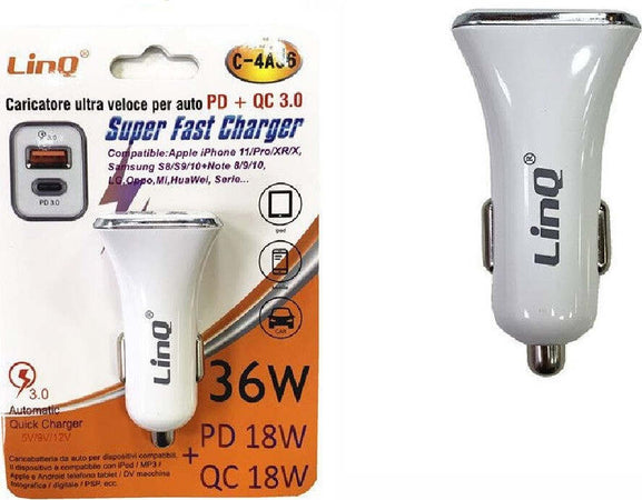 Caricabatterie Compatibile Adattatore Carica Rapida Usb Type C 20 W Bianco 87767308 - Foto 10