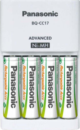 Caricabatterie CC17 - per stilo AA-ministilo AAA - Panasonic Elettronica/Pile e caricabatterie/Caricabatterie Eurocartuccia - Pavullo, Commerciovirtuoso.it