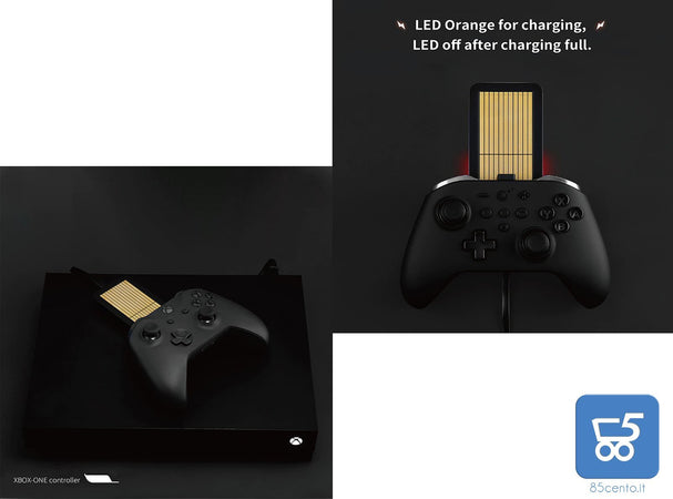 Caricabatterie GuliKit NS23 per PS5 PS4 Xbox One Switch Pro Controller di gioco Gamepad Controller universale Dock di ricarica stazione di ricarica