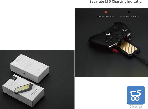 Caricabatterie GuliKit NS23 per PS5 PS4 Xbox One Switch Pro Controller di gioco Gamepad Controller universale Dock di ricarica stazione di ricarica