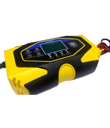 Caricabatterie Intelligente Avviatore Emergenza Batteria Auto 12v-8a 24v-6a J40