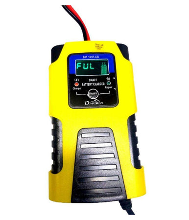 Caricabatterie Intelligente Avviatore Emergenza Batteria Auto Moto 6v 6a 12v 4a J99