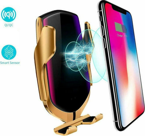 Caricabatterie Per Auto Wireless Supporto Smartphone R1 Con Sensore Di Apertura Elettronica e telefonia > Telefonia Fissa e Mobile > Supporti per Auto Trade Shop italia - Napoli, Commerciovirtuoso.it