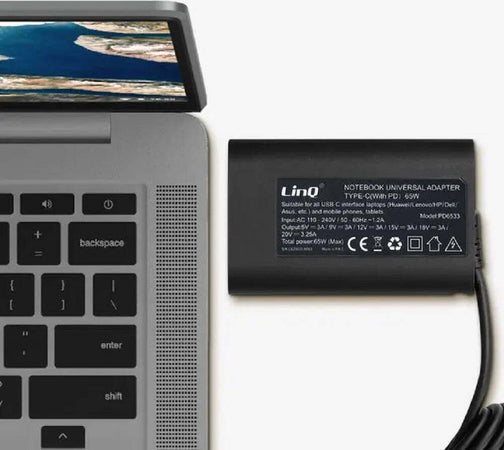 Caricabatterie Per Computer Portatili Alimentatore Da Rete Pd Type-c 65 W Pd6533 Elettronica/Informatica/Accessori/Adattatori/Adattatori USB a USB Trade Shop italia - Napoli, Commerciovirtuoso.it