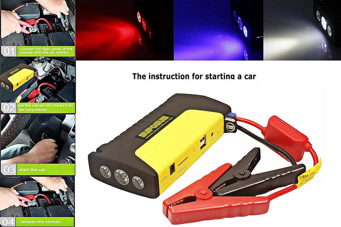Caricabatterie Portatile Jump Starter 20000 Mah Power Bank Avviatore Emergenza Auto e Moto/Attrezzi per veicoli/Attrezzi per batteria/Caricabatterie Trade Shop italia - Napoli, Commerciovirtuoso.it