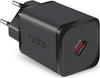 Caricabatterie-Sbs-TETRGAN1C45W-MINI-WALL-CHARGER-USB-C-GaN-45W-Black