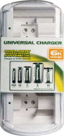 Caricabatterie universale CC15 - Panasonic Elettronica/Pile e caricabatterie/Caricabatterie Eurocartuccia - Pavullo, Commerciovirtuoso.it