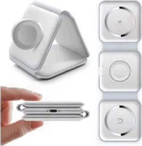 Caricabatterie Wireless Magnetico 15w 3in1 Qi Smartphone Airpods Smartwatch C3546 Elettronica/Cellulari e accessori/Accessori/Caricabatterie/Caricabatterie a induzione Trade Shop italia - Napoli, Commerciovirtuoso.it