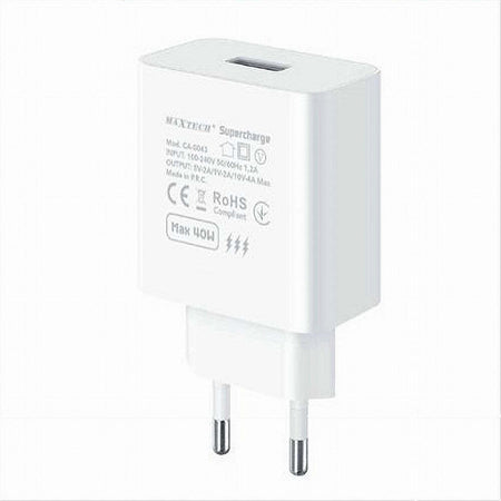 Caricatore-1-X-Usb-Da-5a-Supercharge-Caricabatterie-Adattatore-Muro-40w-Ca-s043