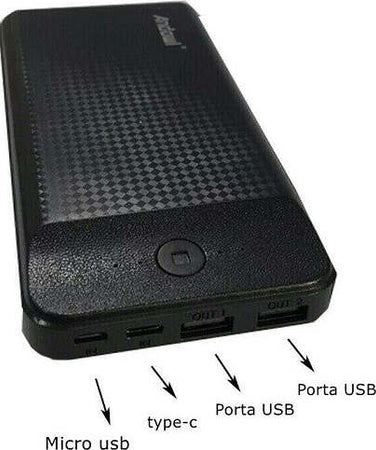 Caricatore Portatile Powerbank 4in1 Usb Batteria 20000mah Q-a135 Ricarica Veloce Elettronica/Cellulari e accessori/Accessori/Custodie e cover/Custodie con batteria integrata Trade Shop italia - Napoli, Commerciovirtuoso.it