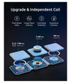 Caricatore Wireless 3in1 Universale Caricabatterie Magnetico Pieghevole Da 15 W
