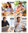 Caricatore Wireless 3in1 Universale Caricabatterie Magnetico Pieghevole Da 15 W