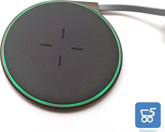 Caricatore wireless pad universale per smarphone iphone 5V 2A