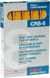 Caricatori CRS6 - 210 punti 8 mm - capacitA' massima 40 fogli - giallo - Turikan - conf. 5 pezzi Cancelleria e prodotti per ufficio/Archivio ufficio e accessori per scrivania/Spillatrici e perforatrici/Graffette Eurocartuccia - Pavullo, Commerciovirtuoso.it