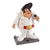 Statuetta in poliresina caricatura presepe Napoletano idea regalo h 17 cm