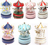 CARILLON GIOSTRA MUSIC BOX MUSICA MELODIA CAVALLI CAVALLO CAVALLUCCIO COLORATO Casa e cucina/Decorazioni per interni/Accessori decorativi/Carillon e carillon con statuetta Trade Shop italia - Napoli, Commerciovirtuoso.it